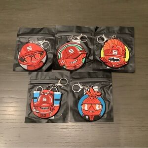Sheetz Freaks collectible Keychain Set of 5